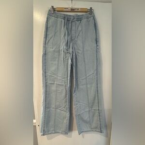 Zara Light Blue Denim Pants
